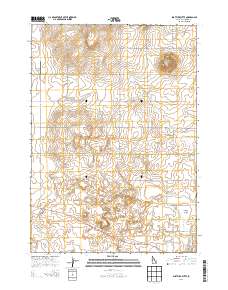 Shattuck Butte 2013 topographic map thumbnail