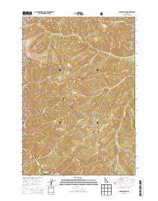 Sheldon Peak 2013 topographic map thumbnail