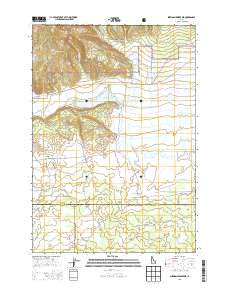 Sheridan Reservoir 2013 topographic map thumbnail