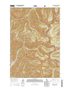 Shewag Lake 2013 topographic map thumbnail