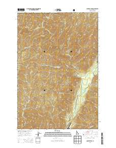 Shissler Peak 2013 topographic map thumbnail