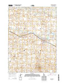 Shoshone 2013 topographic map thumbnail