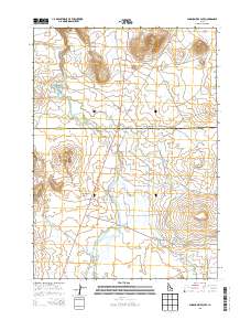 Shoshone Ice Cave 2013 topographic map thumbnail