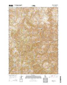 Silver City 2013 topographic map thumbnail