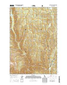 Silver Spur Ridge 2013 topographic map thumbnail