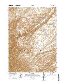 Sinker Canyon 2013 topographic map thumbnail