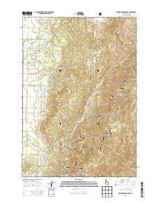 Skunk Creek Summit 2013 topographic map thumbnail