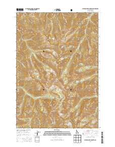 Sleeping Deer Mountain 2013 topographic map thumbnail