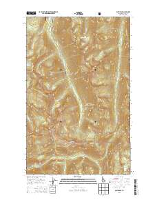 Smith Peak 2013 topographic map thumbnail