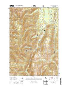 Tyndall Meadows 2013 topographic map thumbnail