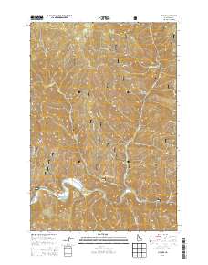 Ulysses 2013 topographic map thumbnail