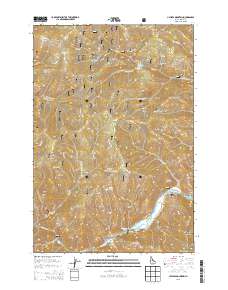Ulysses Mountain 2013 topographic map thumbnail