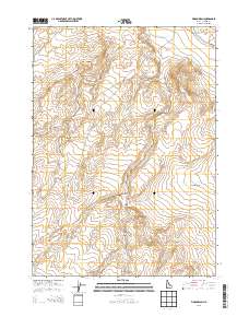 Vinson Wash 2013 topographic map thumbnail