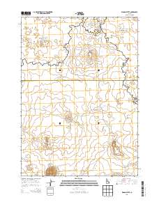 Wagon Butte 2013 topographic map thumbnail
