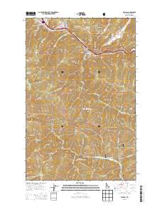 Wallace 2013 topographic map thumbnail