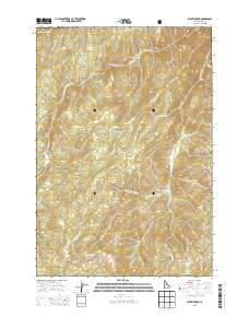 Wapiti Creek 2013 topographic map thumbnail