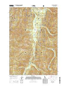 Rice Peak 2013 topographic map thumbnail