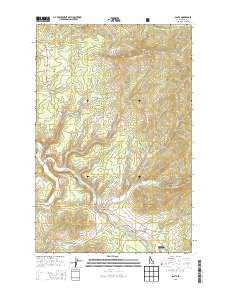 Santa 2013 topographic map thumbnail