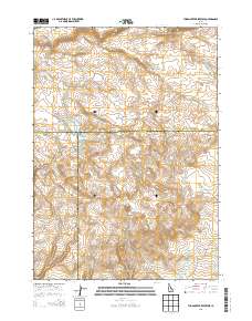 Thorn Creek Reservoir 2013 topographic map thumbnail