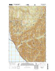 Trout Peak 2013 topographic map thumbnail