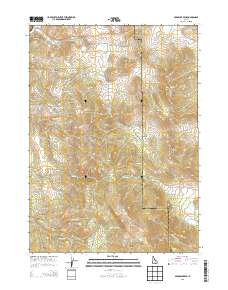 Sedgwick Peak 2013 topographic map thumbnail