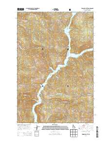 Township Butte 2013 topographic map thumbnail