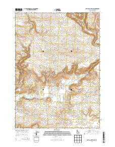 Davis Mountain SW 2013 topographic map thumbnail