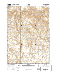 Dempsey Meadows 2013 topographic map thumbnail