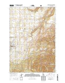 Grangeville East 2013 topographic map thumbnail
