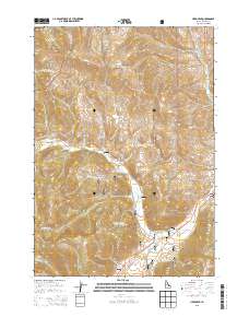 Herd Peak 2013 topographic map thumbnail
