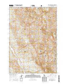 Little Antelope Flat 2013 topographic map thumbnail