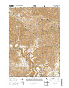 Long Gulch 2013 topographic map thumbnail