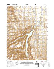Oakley 2013 topographic map thumbnail