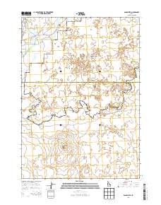 Pagari Well 2013 topographic map thumbnail