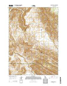 Paradise Valley 2013 topographic map thumbnail