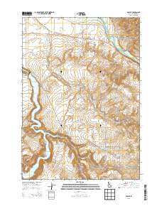 Poplar 2013 topographic map thumbnail