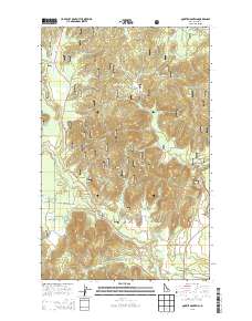Quartz Mountain 2013 topographic map thumbnail
