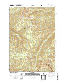 Stripe Mountain 2013 topographic map thumbnail