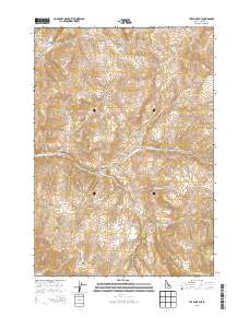 The Paint Pot 2013 topographic map thumbnail