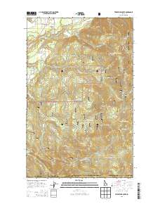 Twentymile Creek 2013 topographic map thumbnail