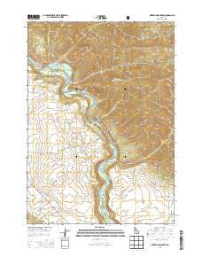 Wheaton Mountain 2013 topographic map thumbnail