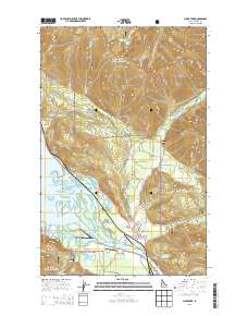 Clark Fork 2013 topographic map thumbnail