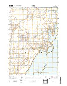 Aberdeen 2013 topographic map thumbnail