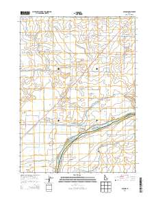 Acequia 2013 topographic map thumbnail