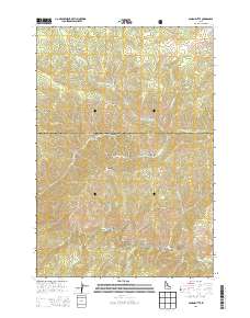 Acorn Butte 2013 topographic map thumbnail
