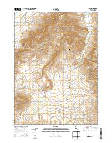 Albion 2013 topographic map thumbnail