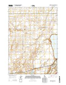 American Falls SW 2013 topographic map thumbnail