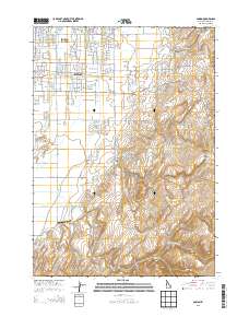 Ammon 2013 topographic map thumbnail