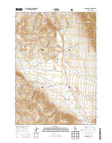 Antelope Flat 2013 topographic map thumbnail