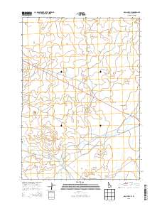 Arco Hills SE 2013 topographic map thumbnail